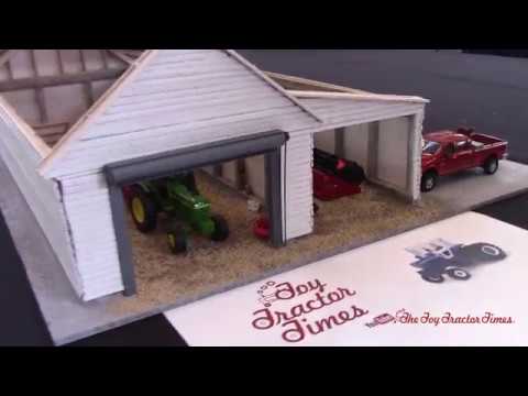 high detail 1 64 farm equipment shed youtube equipment shed
