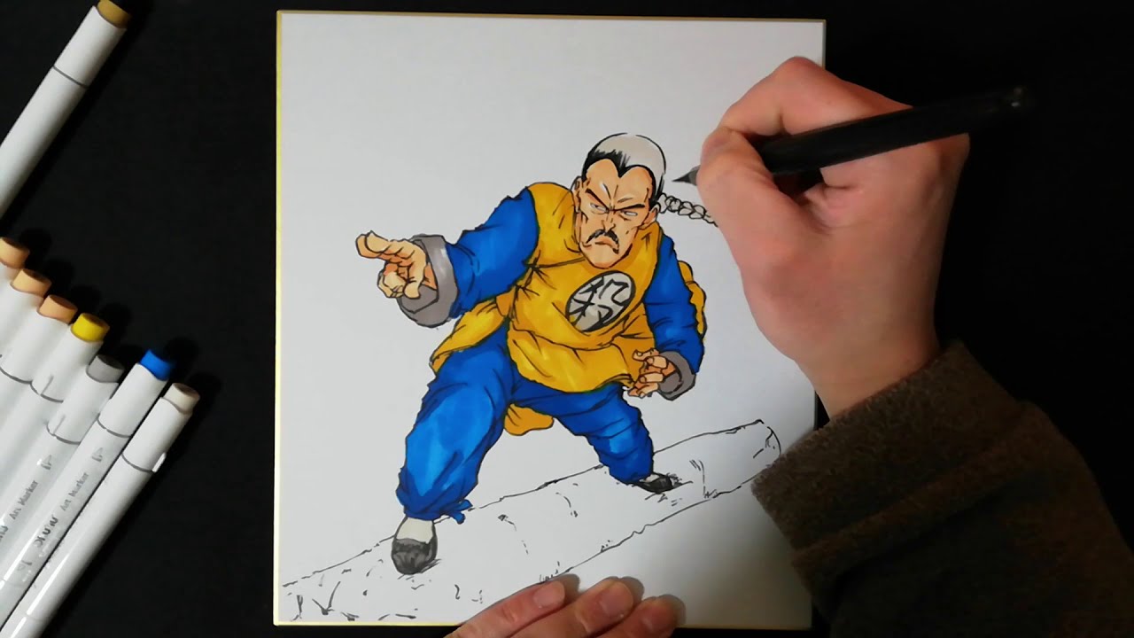 タオパイパイ！！桃白白！！！Drawing Taopaipai 【ドラゴンボール