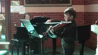 Video thumbnail of "B.Marcello, Sonata in G major for Viola, Op. 2, No. 6, 1st and 2nd movements"