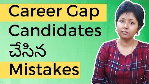 Career Gap do not do these Mistakes | IT Job support Hyderabad | @Pashams