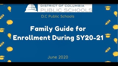 Learn How to Complete DCPS Online Registration