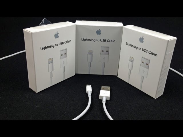 Apple Lightning to USB Cable: First Look