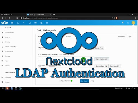Setting Up LDAP Authentication for NextCloud