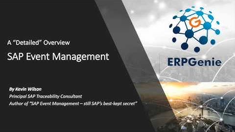 ERPGENIE - SAP Event Management Overview