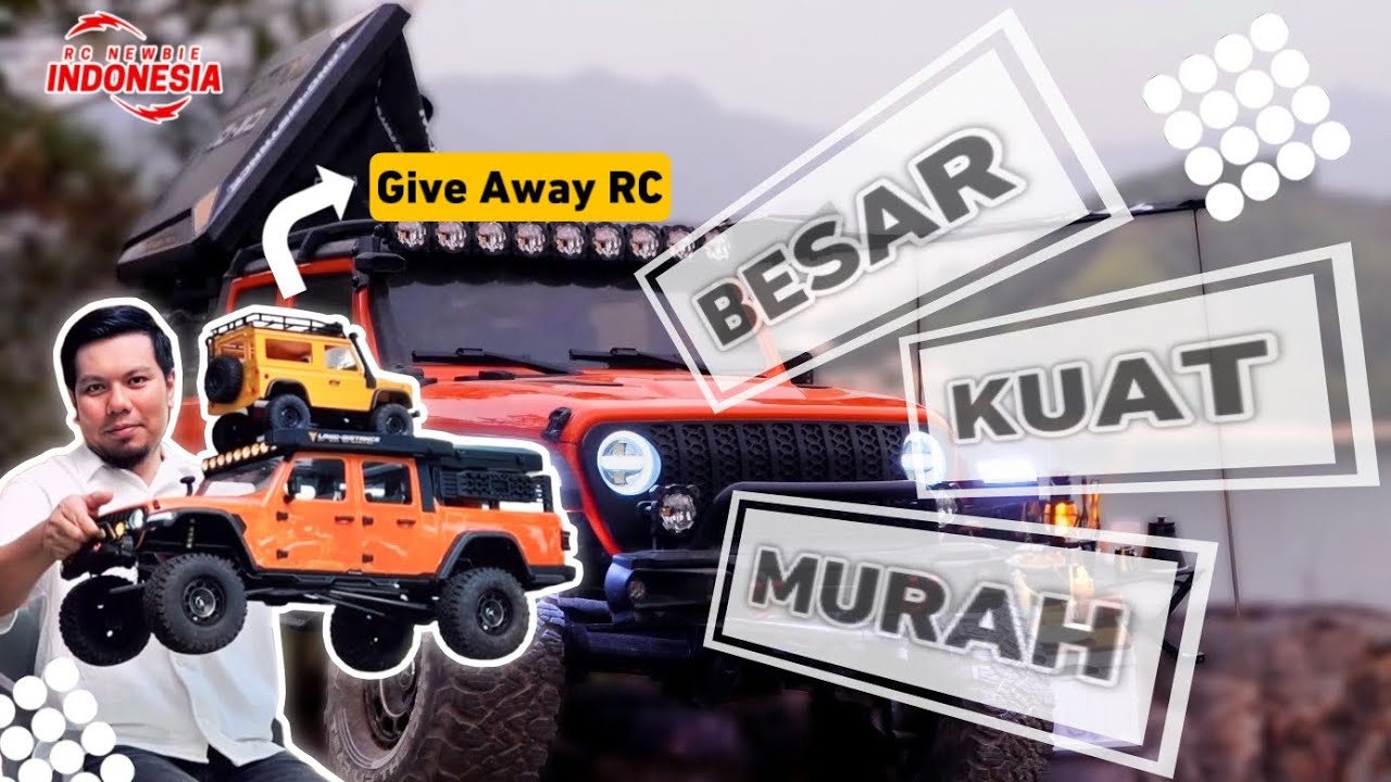 Termurah di Kelasnya! Review RC Offroad yang Bisa Narik Mobil. Rlaarlo JK 07 Pro