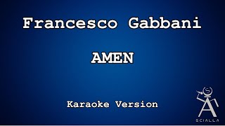 Francesco Gabbani - Amen (KARAOKE)