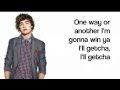 one way or another lyrics-One direction