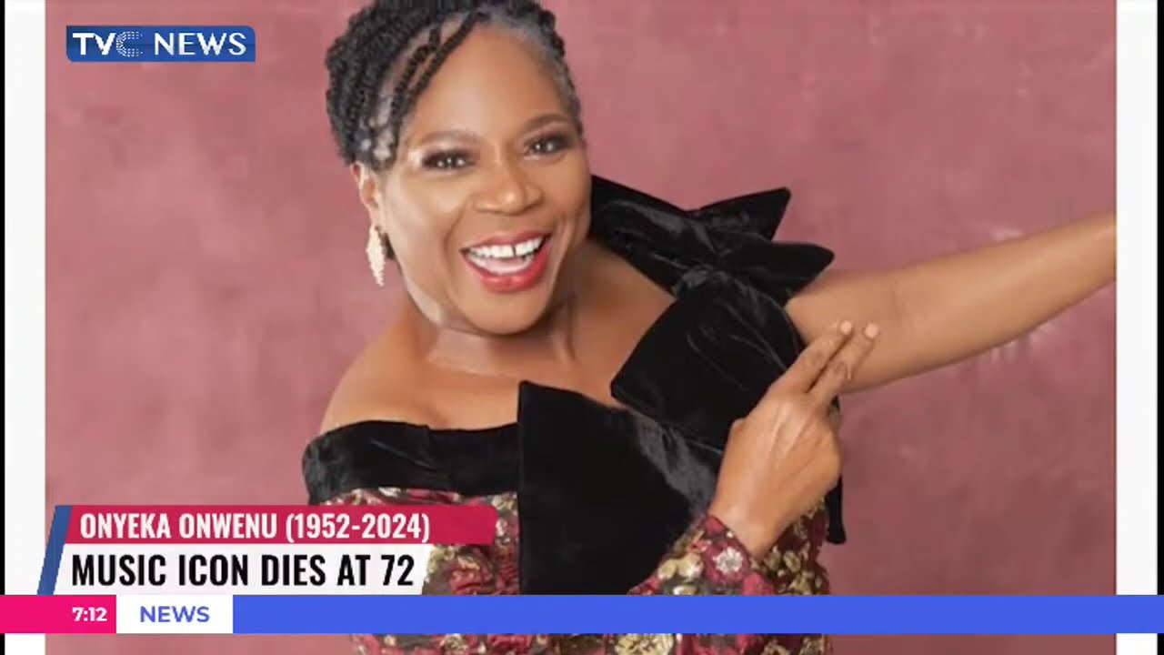 ⁣Veteran Nigerian Singer, Songwriter Onyeka Onwenu Dies At 72