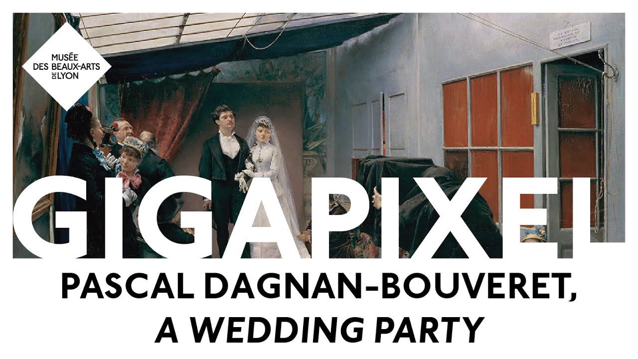 Dagnan A Wedding party, in gigapixel