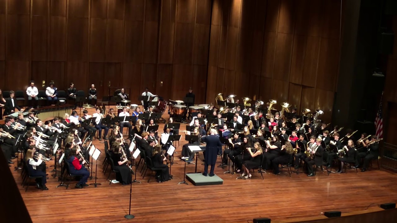 Ole Miss Symphonic Honor Band 2019 Nearer, My God to Thee YouTube