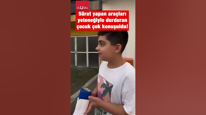 Bir çocuk sürat yapan arabaları bakın nasıl durdurdu! #shorts #keşfet #araba