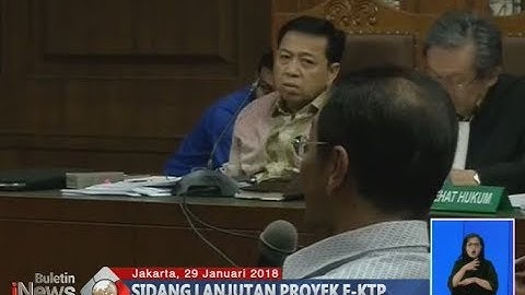 Dicecar Hakim, Gamawan Fauzi Bantah Terima Aliran Dana E-KTP - BIS 30/01