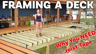 How to Build a Deck | Footings, Posts &amp; Framing