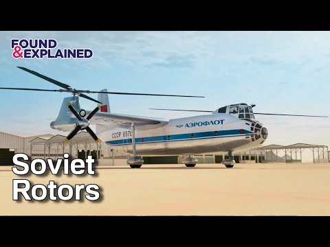 Forgotten Soviet Helicopter Plane - The Kamov KA-22 and KA-35