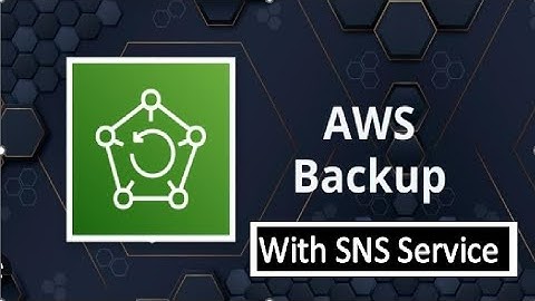How to create and delete a AMIs automatically using AWS BACKUP | Get Notifications using SNS.