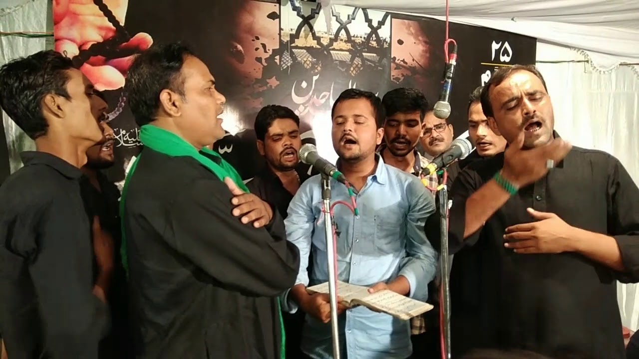 Yaum-e-Sajjad a.s., Sajjadbagh, lucknow, Husain nanhi si mayyat utha ke rote hain, Asghariya