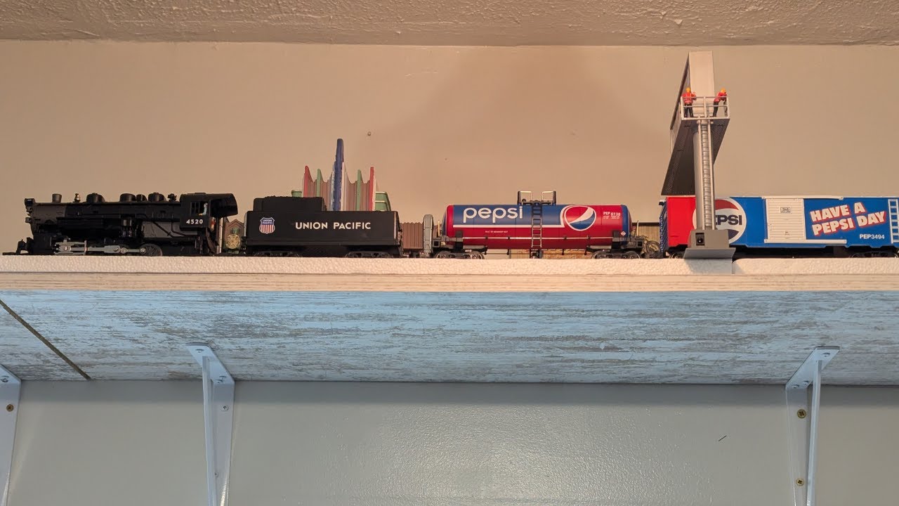 Running O Scale Trains Around My Living Room