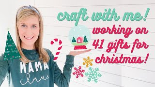 🎄 A Very Cricut Christmas!  Finishing 41 Christmas Gifts & Sharing Cricut Christmas Gift Ideas!🎄 screenshot 4