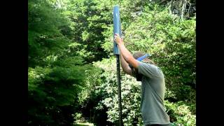 4. Installing Angle Iron Posts