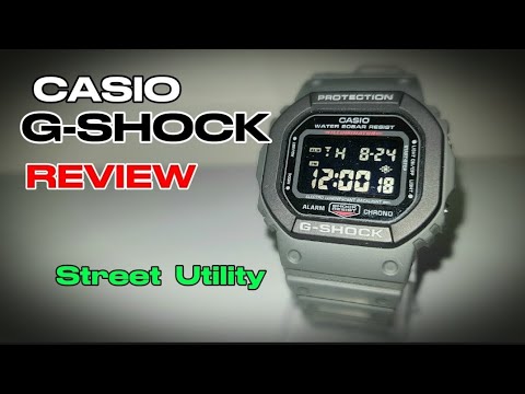 Casio G-Shock DW-5610SU Digital Watch Review - Module 3229 - Ep 24