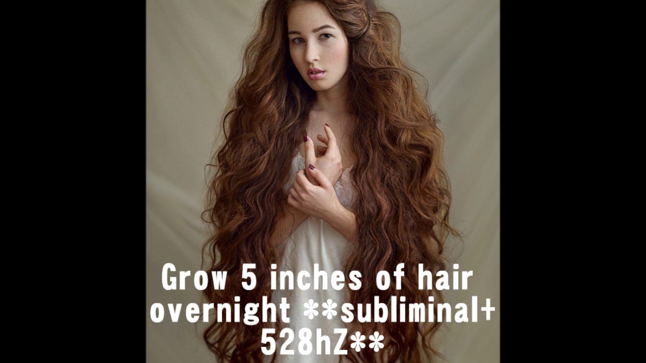 Grow 5 Inches Of Hair OVERNIGHT 100 GUARANTEED affirmations  528hZ frequency
