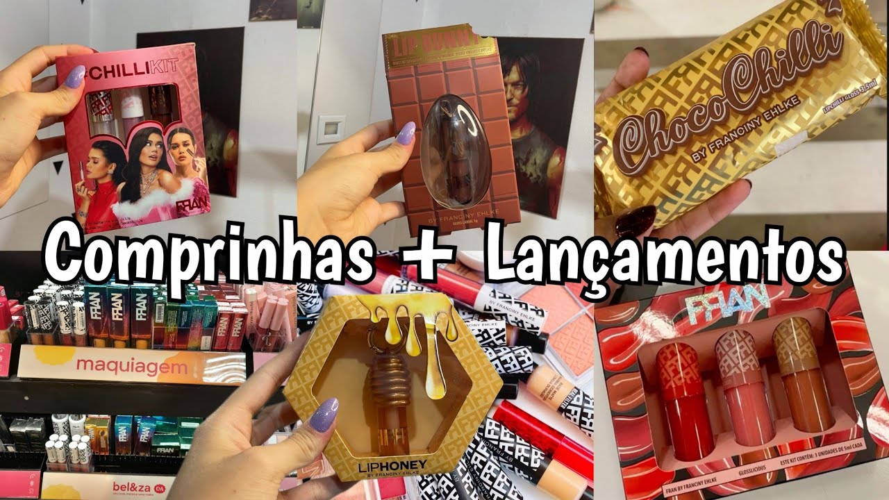 COMPRINHAS DE AUTOCUIDADO/Lançamento Franciny Ehlke/Maquiagem/lip Bunny🛍💄