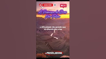 A Promessa de Deus não Falha✨️📜❤️