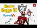 Film Study: Henry Ruggs can take Raiders Offense to Another Level