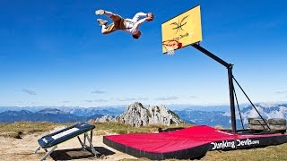 Taking Basketball Freestyle Dunks to Extreme Heights