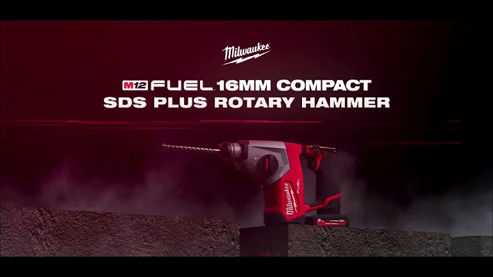 NEW M12 FUEL 16MM COMPACT SDS+ ROTARY HAMMER #milwaukeetoolsg #concretedrilling #rotaryhammer