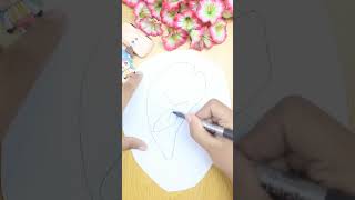 Easy and cute drawing for beginners☺?? shots trending viral art drawing love cute satisfying