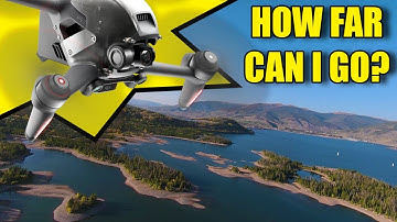 DJI FPV Drone Range Test - Manual Vs Sport VS Normal