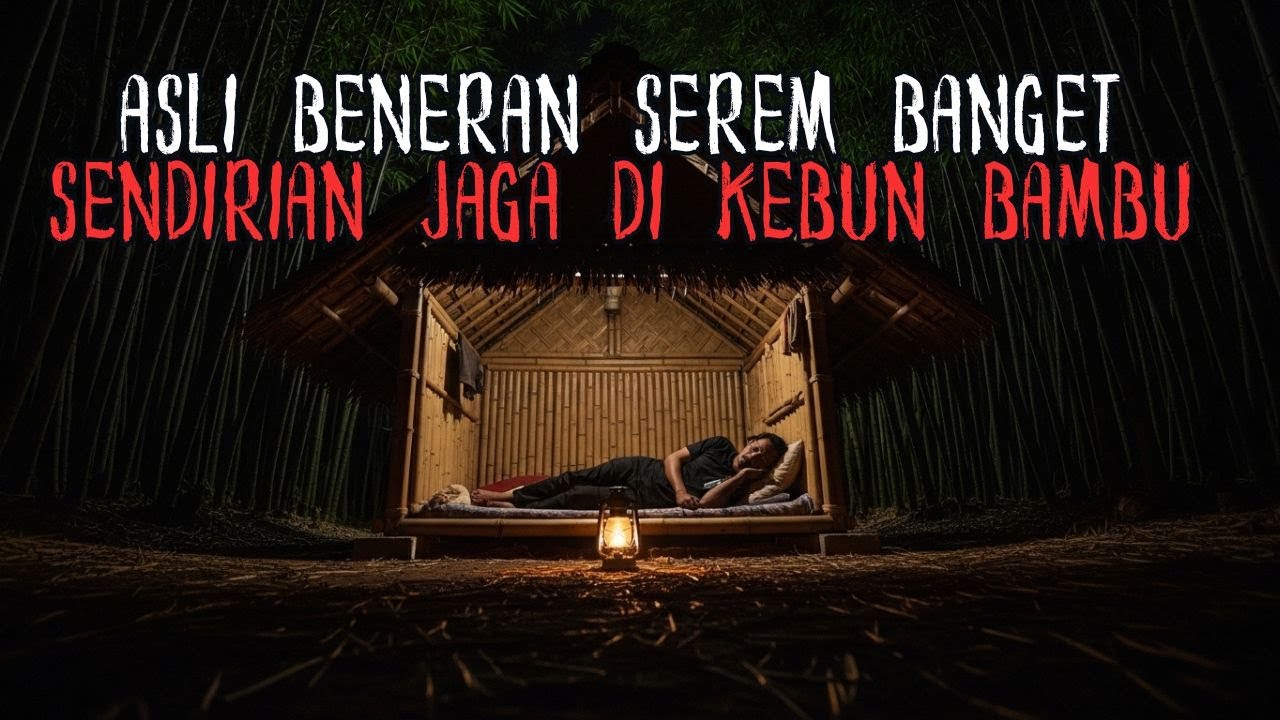 ASLI SEREM BANGET!! KISAH BIAN SENDIRIAN JAGA MALAM DI KEBUN BAMBU!