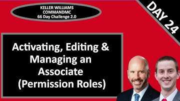 KW CommandMC 66 Day Challenge 2.0 Day 24 - Activating, Editing & Managing Associates