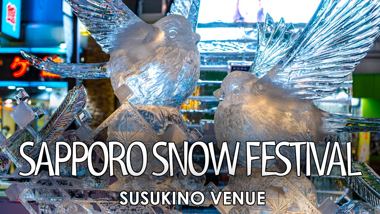 Sapporo Snow Festival 2024 (Susukino) Yuki Matsuri さっぽろ雪
