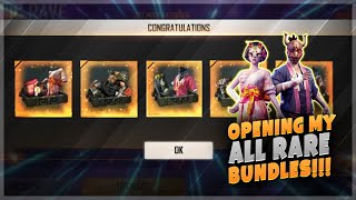 Opening All Bundle In Free Fire | Free Fire All Unique Bundle Opening | Opening All Rare Bundle screenshot 5