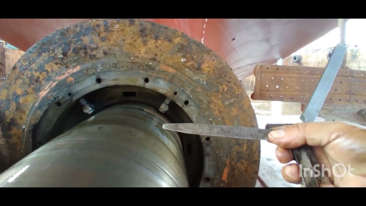 Kapal Cargo/Bulk Carier Pengukuran Propeller Shaft Clearance YouTube