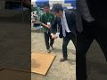 井出隼平五段のこま回し　in藤沢