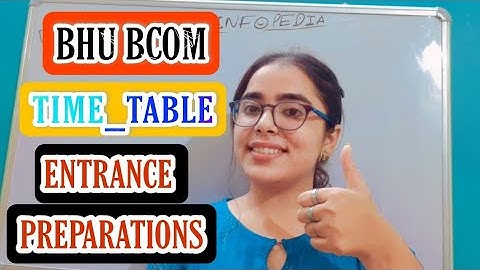 BHU BCOM ENTRANCE PREPARATIONS #BHU_BCOM #BHUENTRANCE2021 #bhuentranceexam @BHUInfopedia