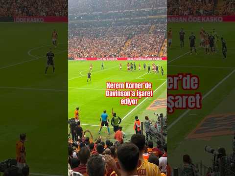 👏Kerem Aktürkoğlu’ndan Sanchez’e Nokta Atışı Korner #Galatasaray #Aktürkoğlu #davinsonsanchez