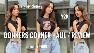 Bonkers Corner Try On Haul Review Affordable & Trendy Clothes Nisha Joshi