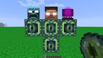 what if you create a WARDEN HEROBRINE WITHER in MINECRAFT
