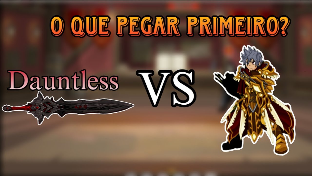 AQW | O QUE PEGAR PRIMEIRO: RADIANT GODDESS OF WAR OU DAUNTLESS?