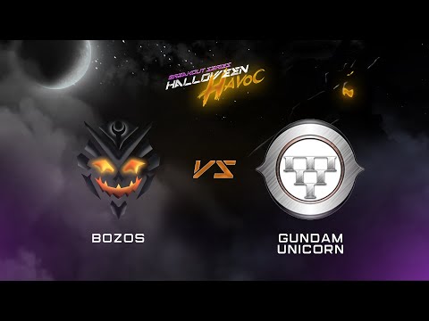 BOZOS vs Gundam Unicorn | Halloween Havoc Day 2 | Upper Bracket Finals