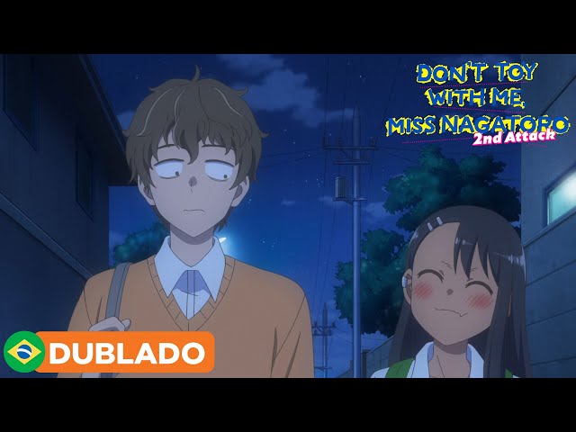 Se tiver fingindo que dormiu, vou ter que te beijar  DON'T TOY WITH ME,  MISS NAGATORO (Dublado) 