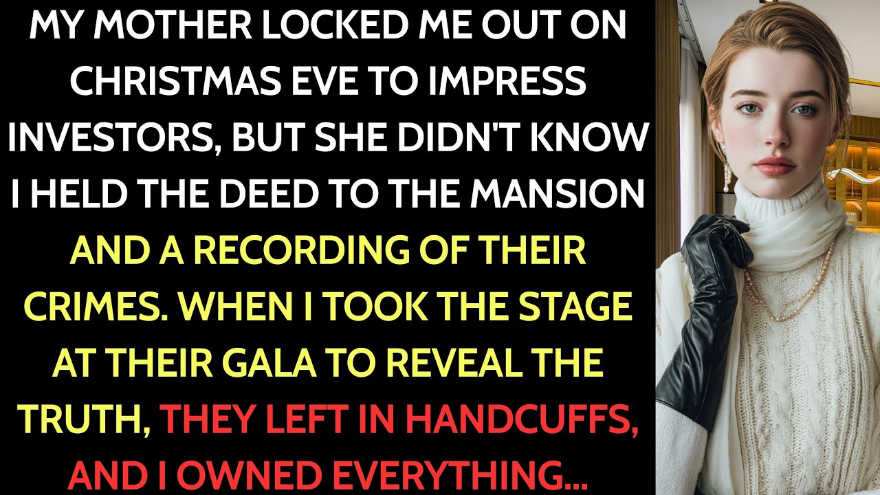 Kicked out on Christmas Eve — What my grandmother did left everyone speechless...