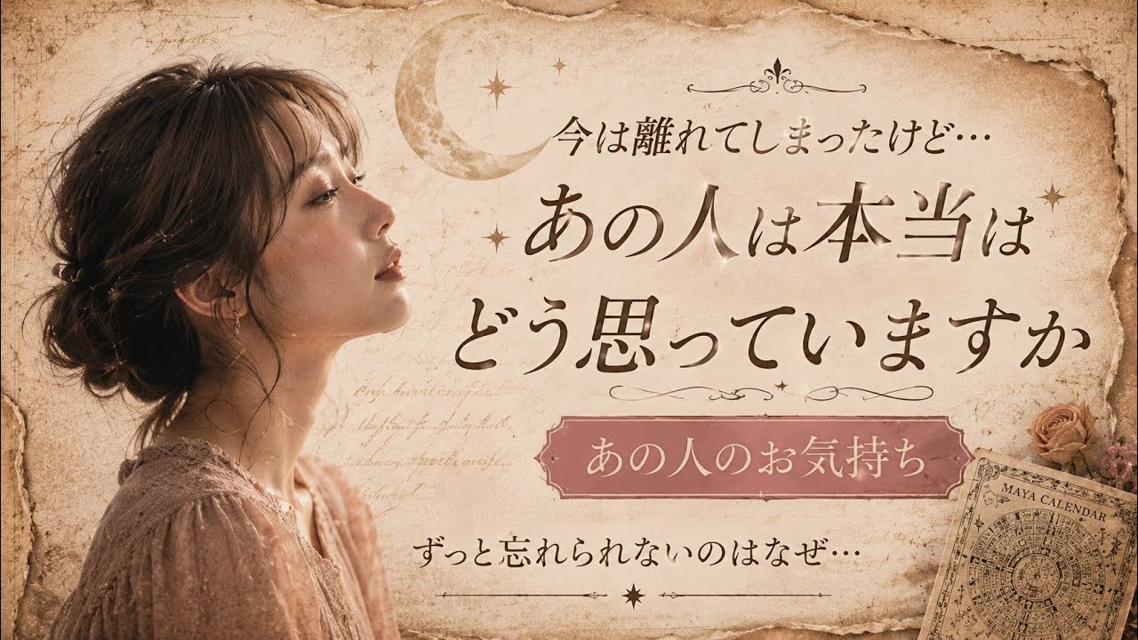 【恋愛タロット】今は離れてしまっているあの人は本当はどう思っている?やっぱ頭を離れないあの人は運命なのか…⭐︎お相手の本音を深掘りました💫タロット占い/疎遠/停滞/音信不通/復縁/恋愛の悩み