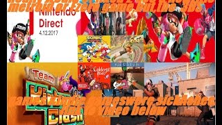 Reaction to Nintendo Direct 4/12/17 random review segment! part 2!
