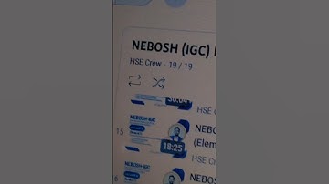 Last Video of the NEBOSH IGC-1 Playlist! #nebosh #safety