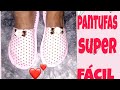 Pantufas super fácil sem máquina de costura🥰